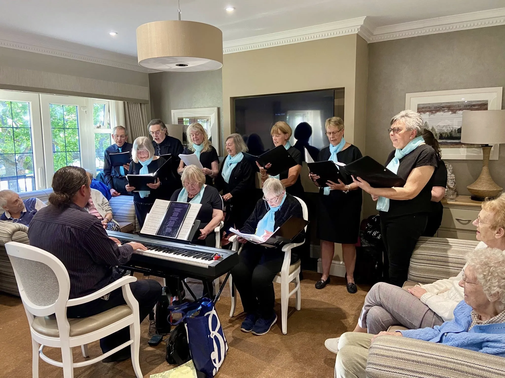 Hall Park welcomed back Bulwell Community Choir