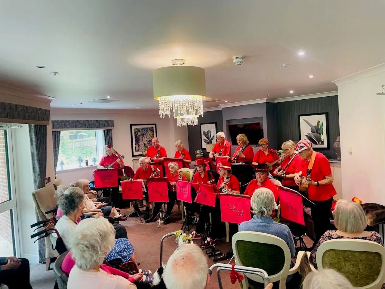 Uplifting and talented Ukulele Band
