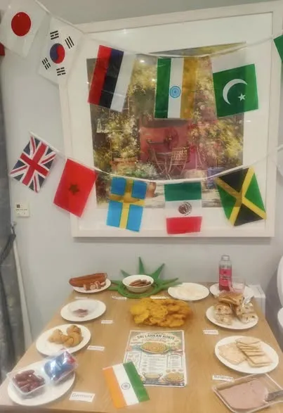 A wonderful afternoon of food, music, and creativity from around the world