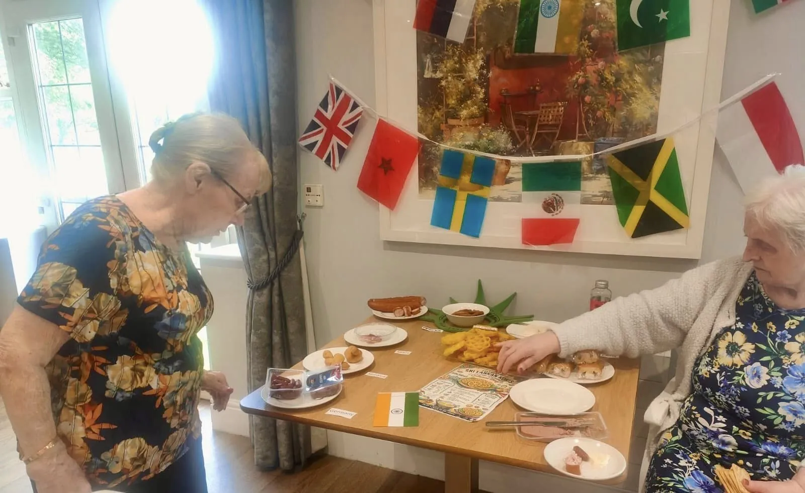 A wonderful afternoon of food, music, and creativity from around the world