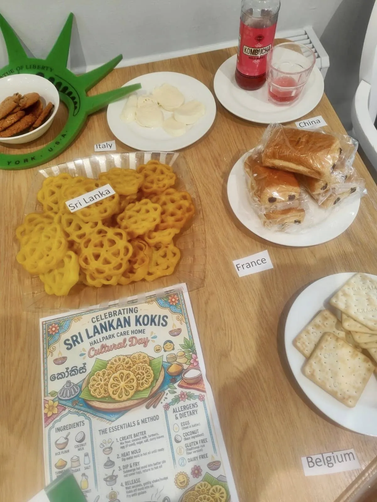 A wonderful afternoon of food, music, and creativity from around the world