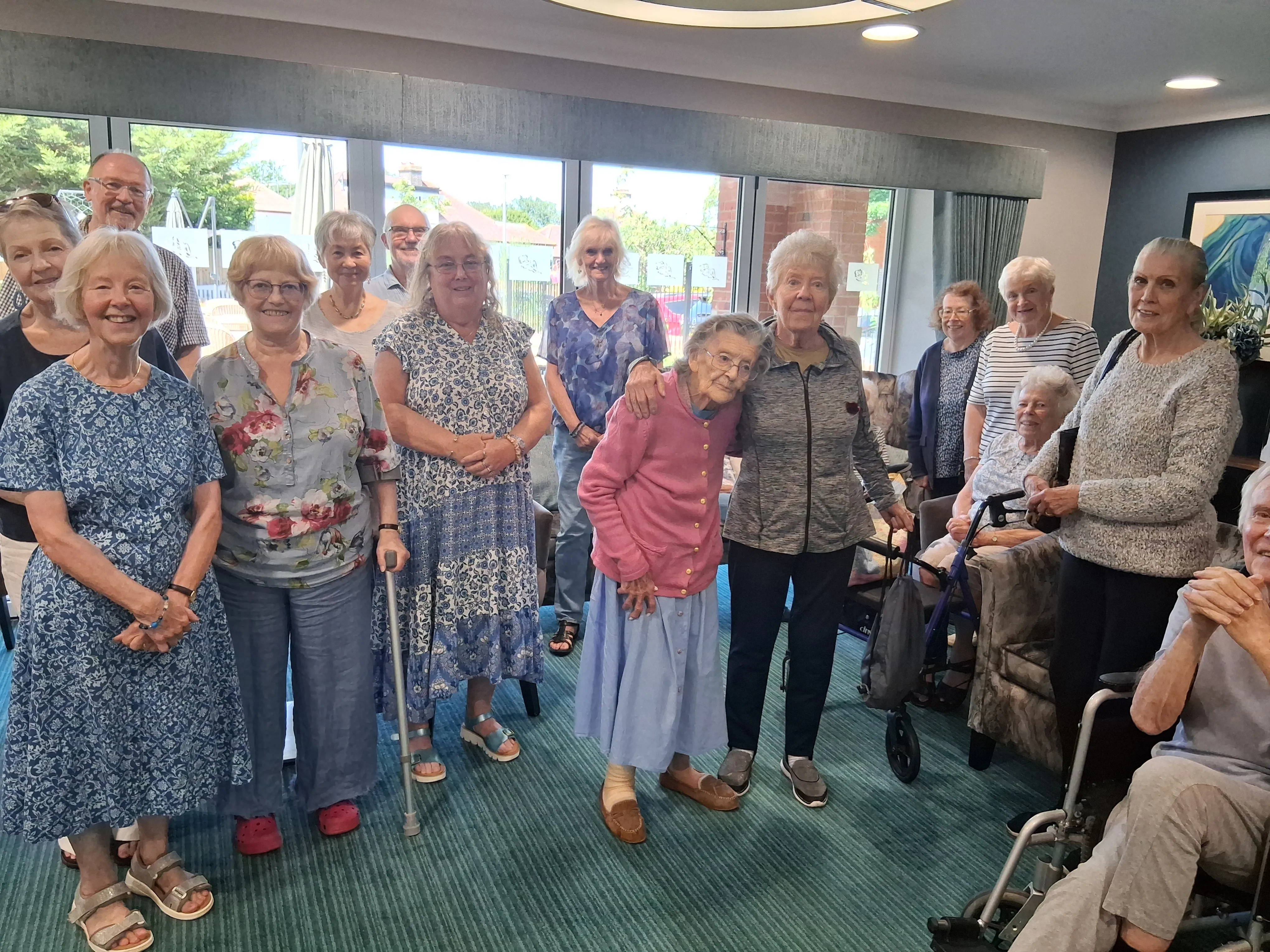 Carers In Harmony visit Pittsmead Grange