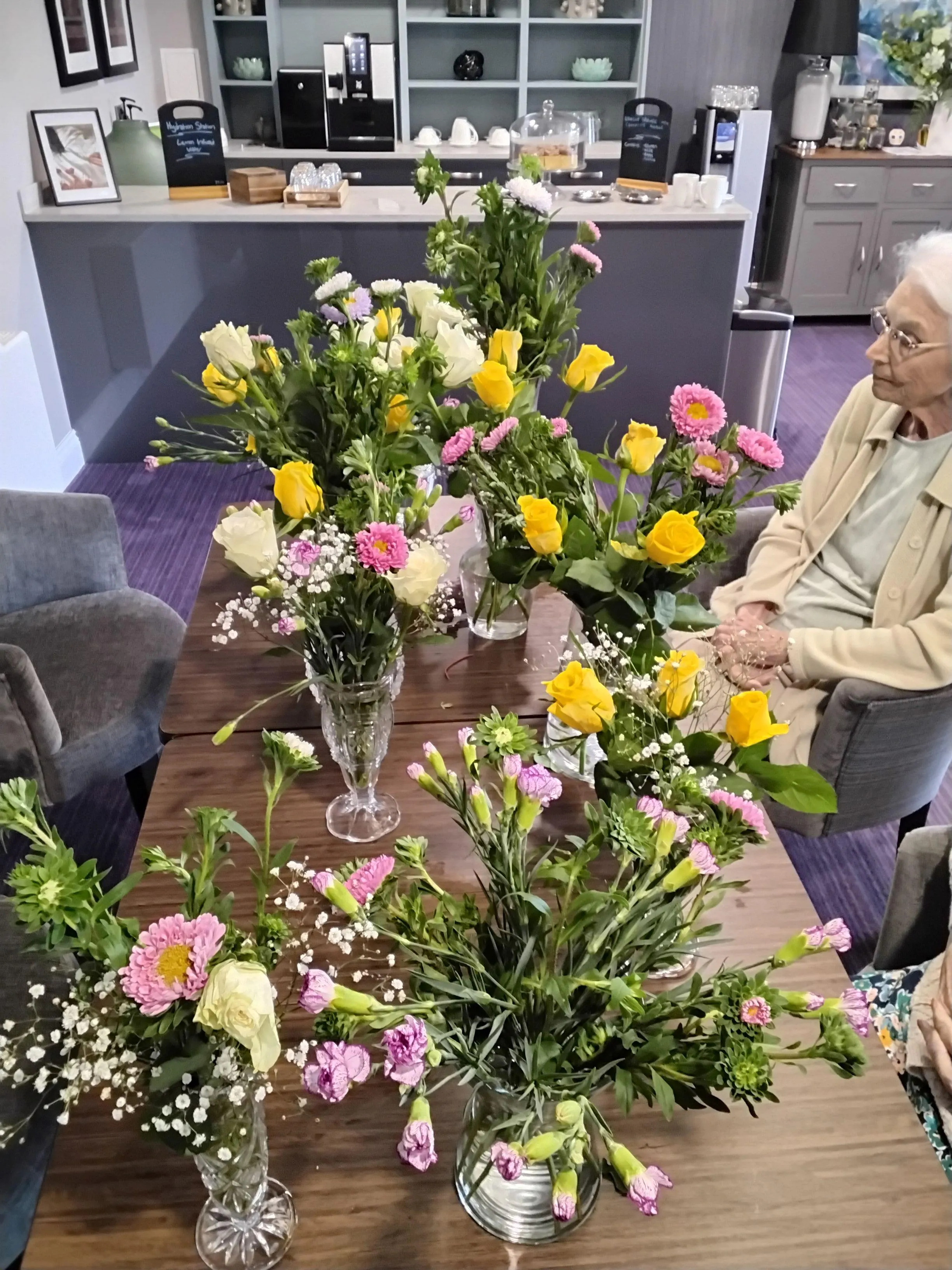 Our amazing flower-ladies