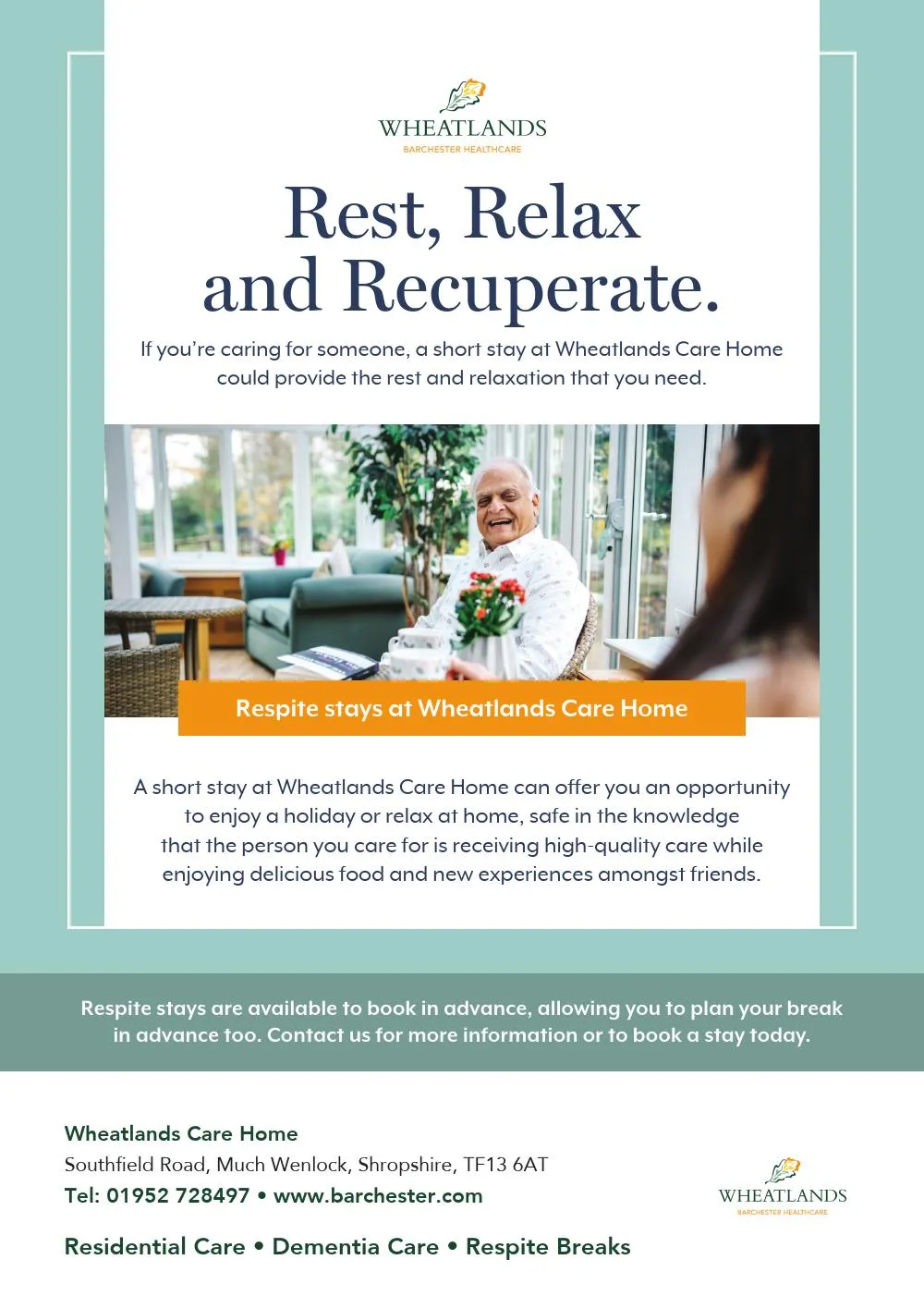 Rest Relax and Recouperate