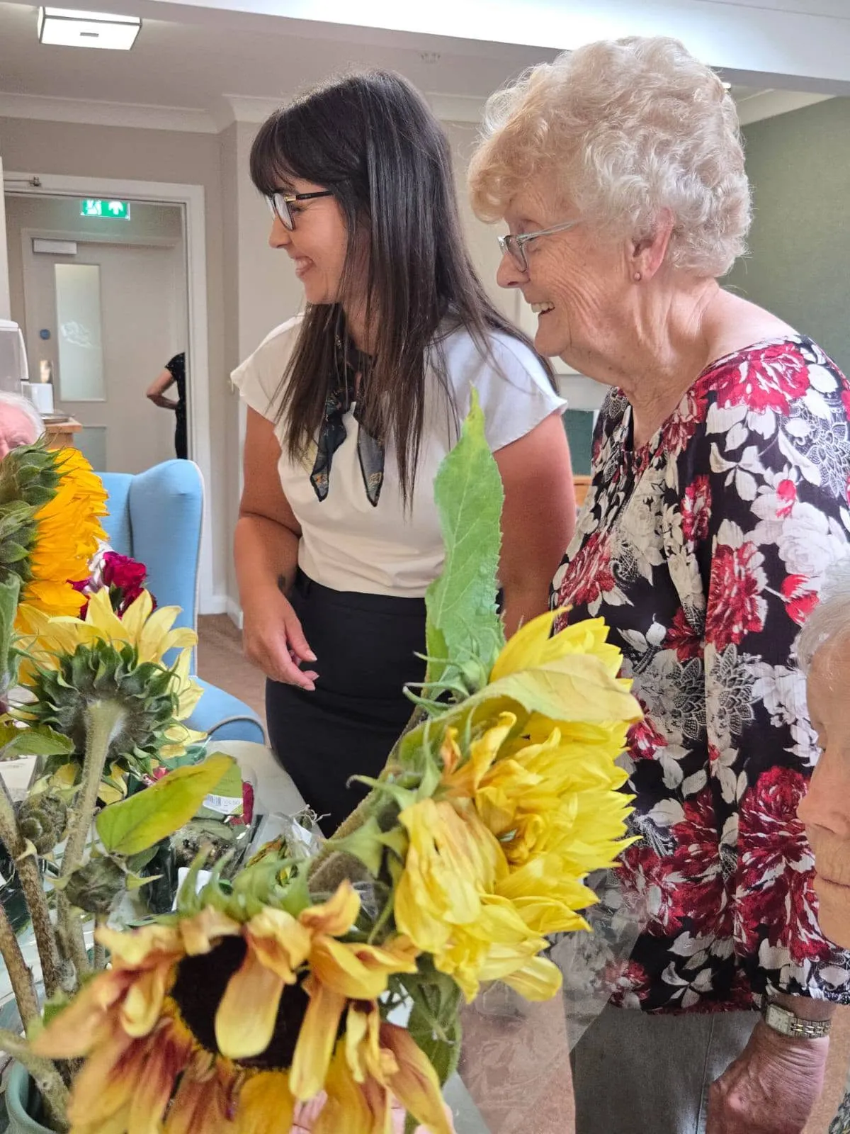 Fun Flower arranging
