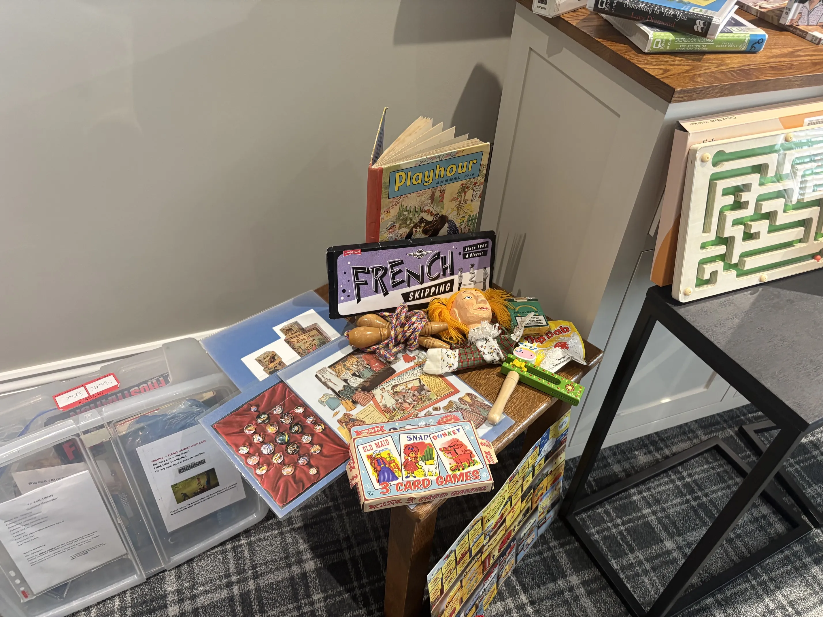 A visit from the Library