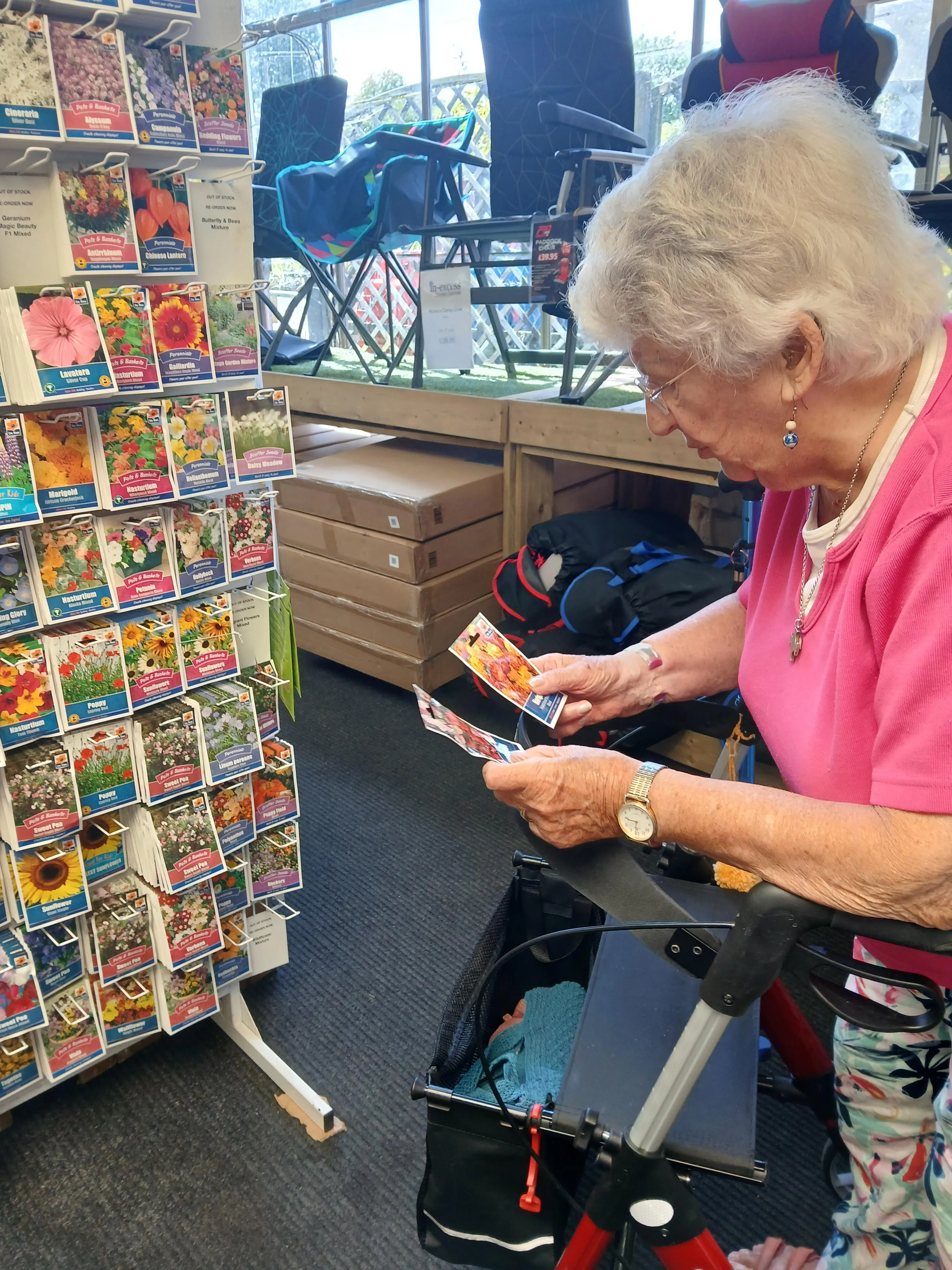 Garden centre outing