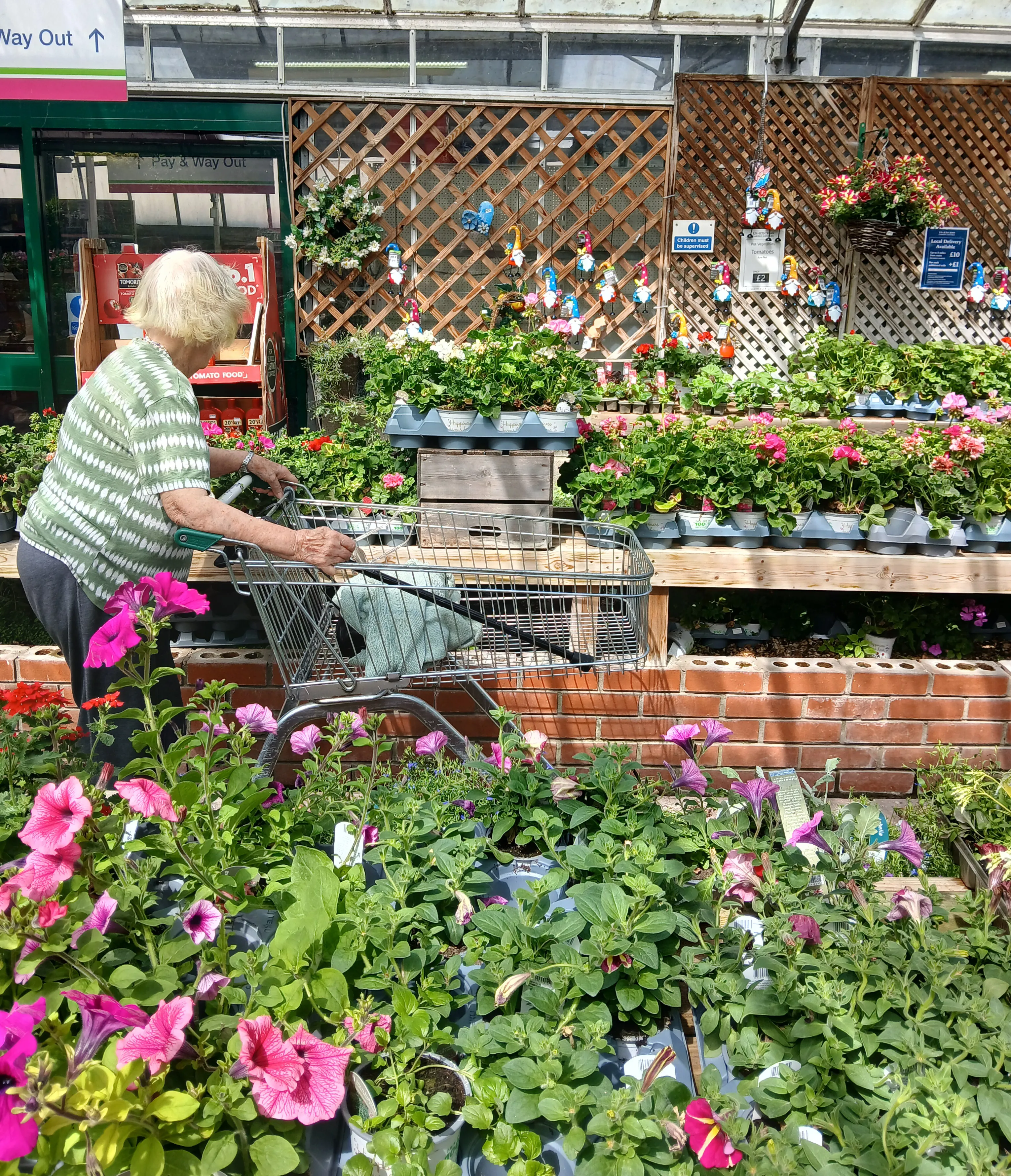 Garden centre outing