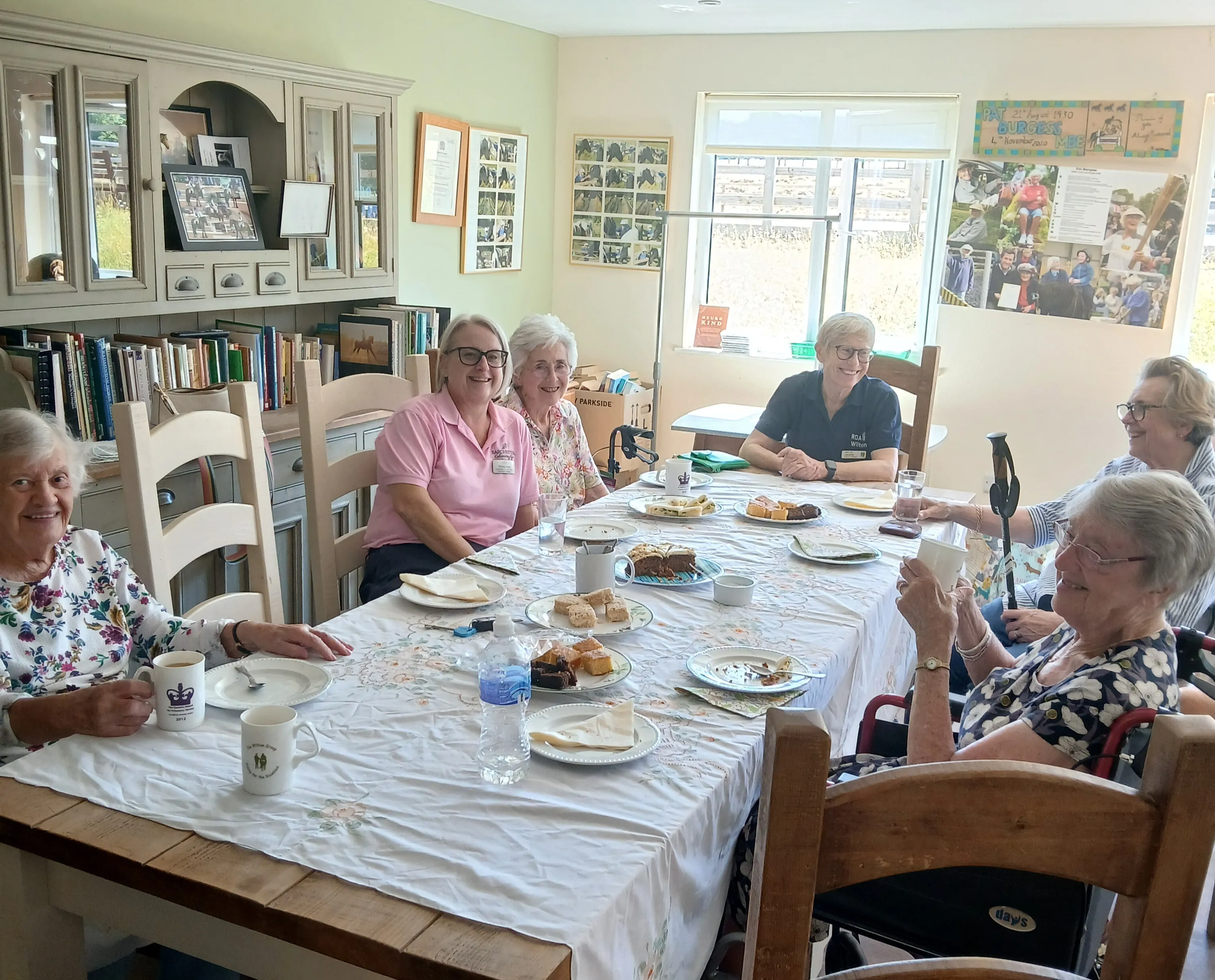 Afternoon tea with ponies 