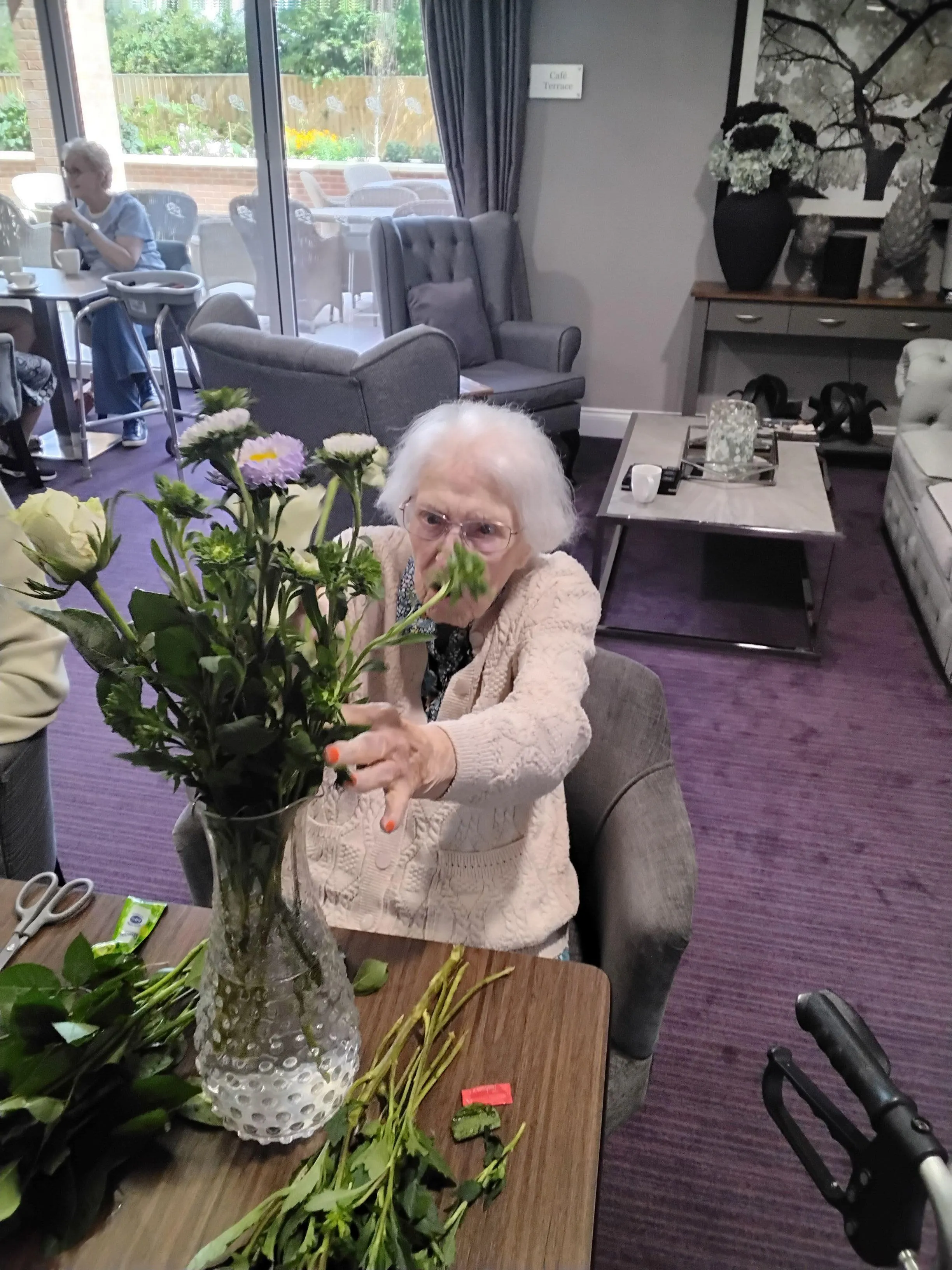 Our amazing flower-ladies