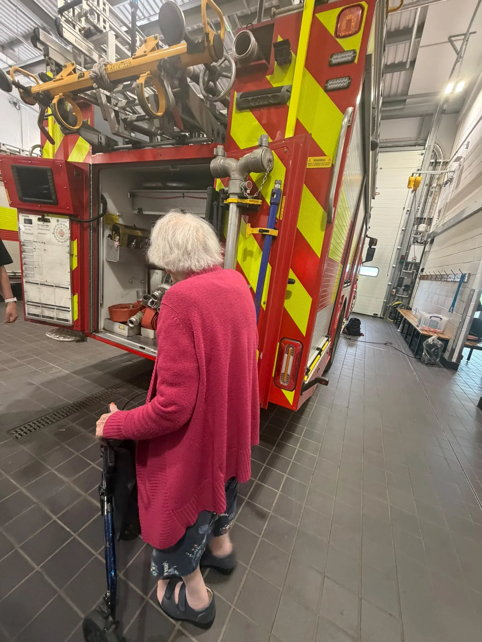 Freda's wish comes true