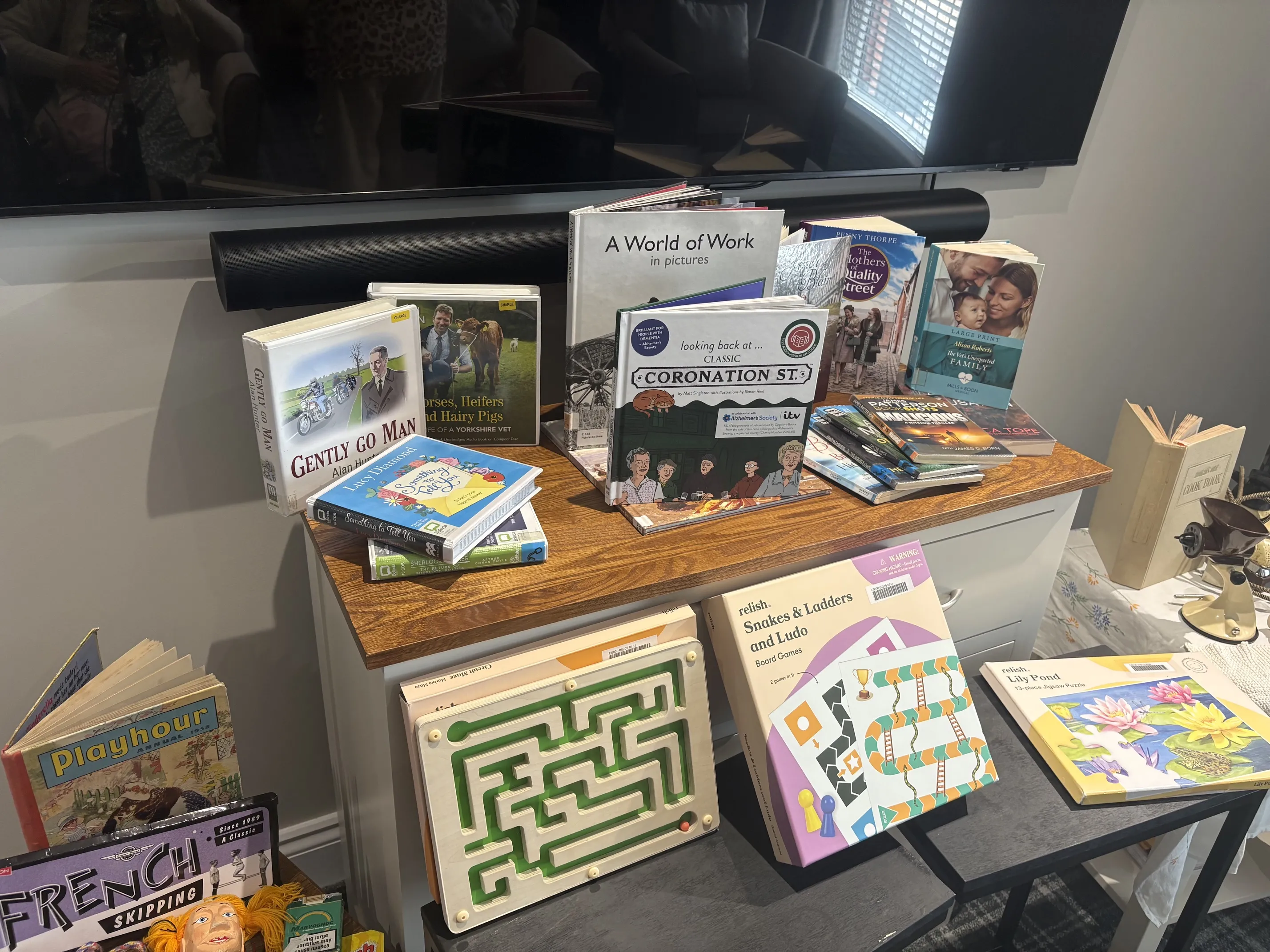 A visit from the Library