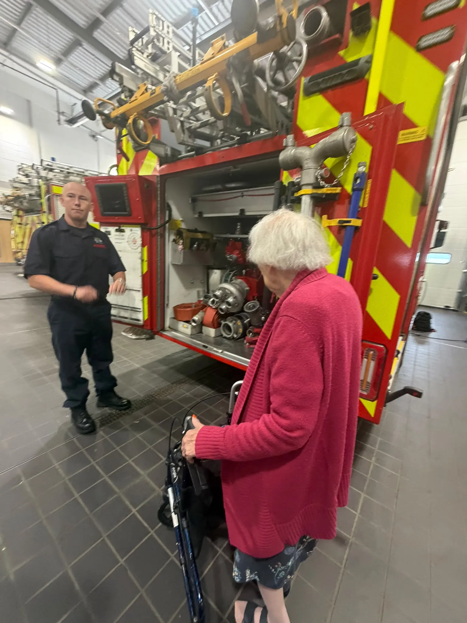 Freda's wish comes true