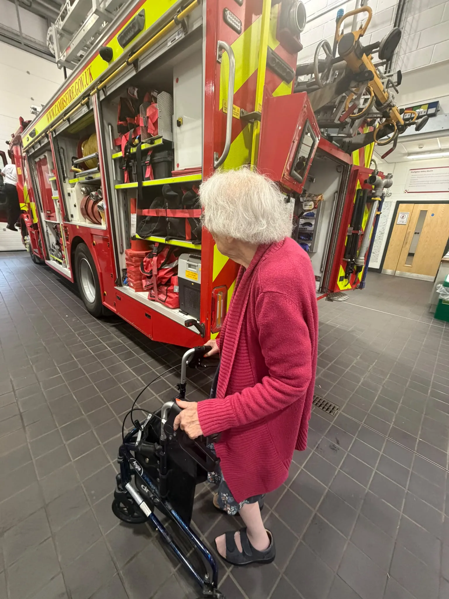Freda's wish comes true