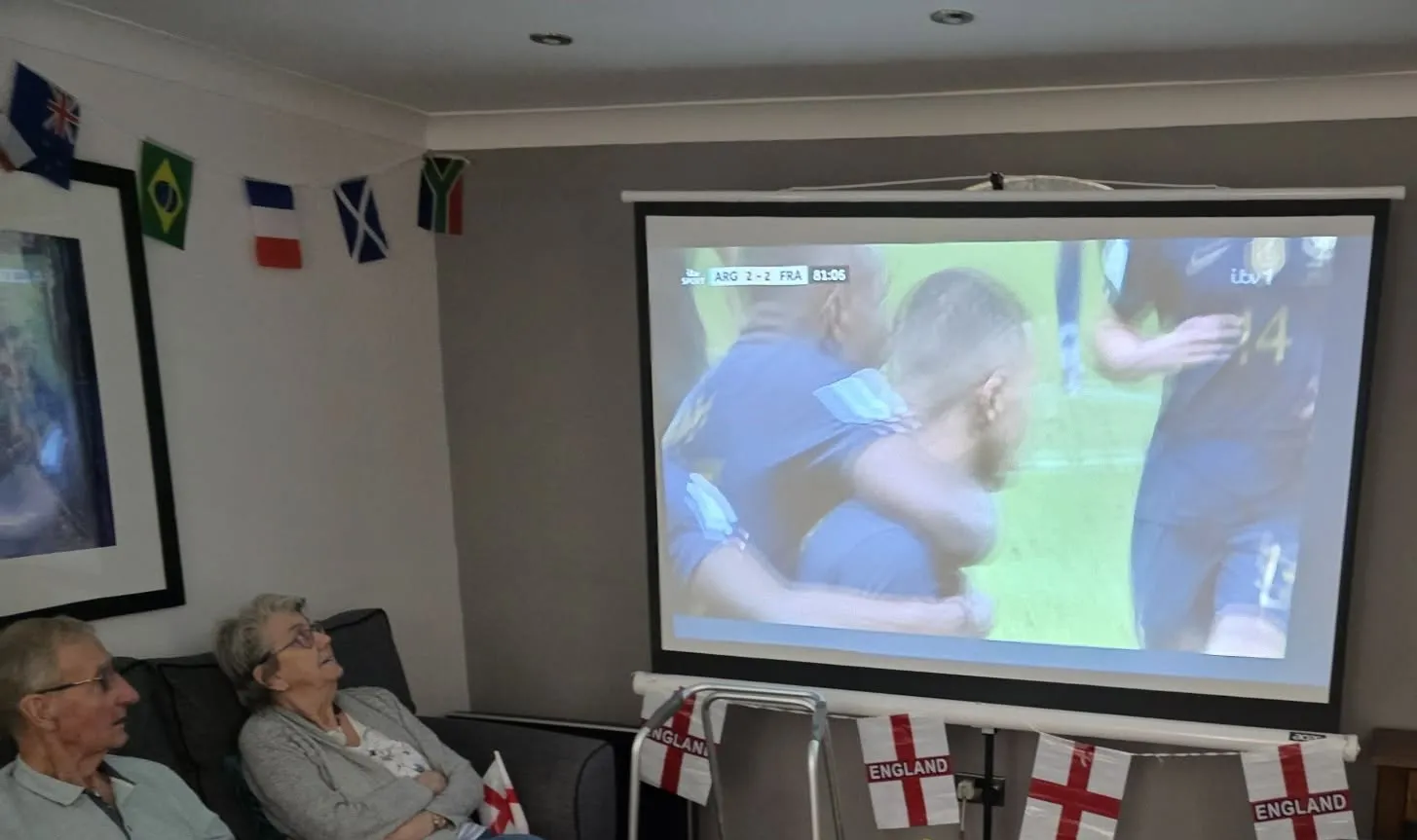 World cup kick off