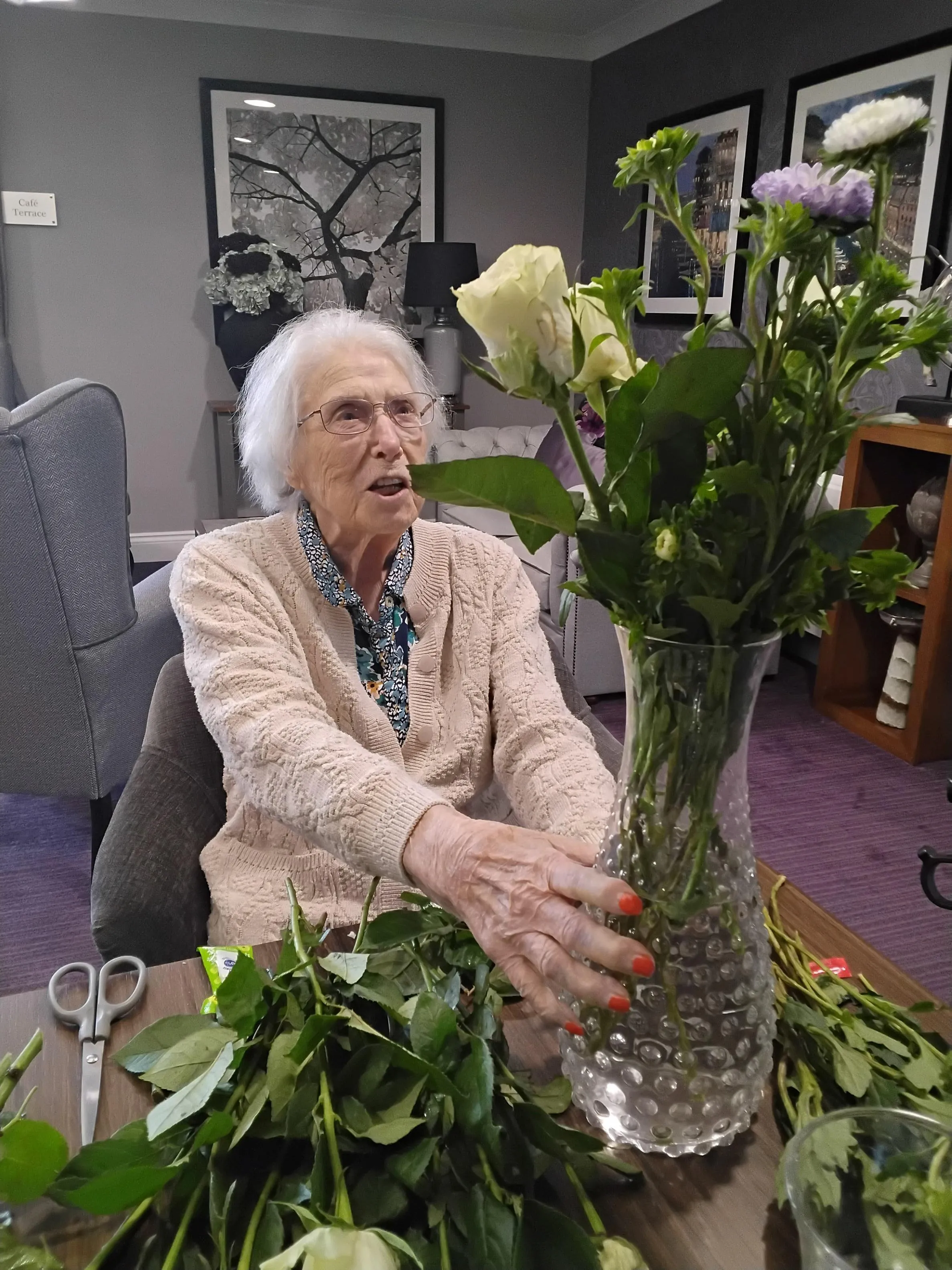 Our amazing flower-ladies