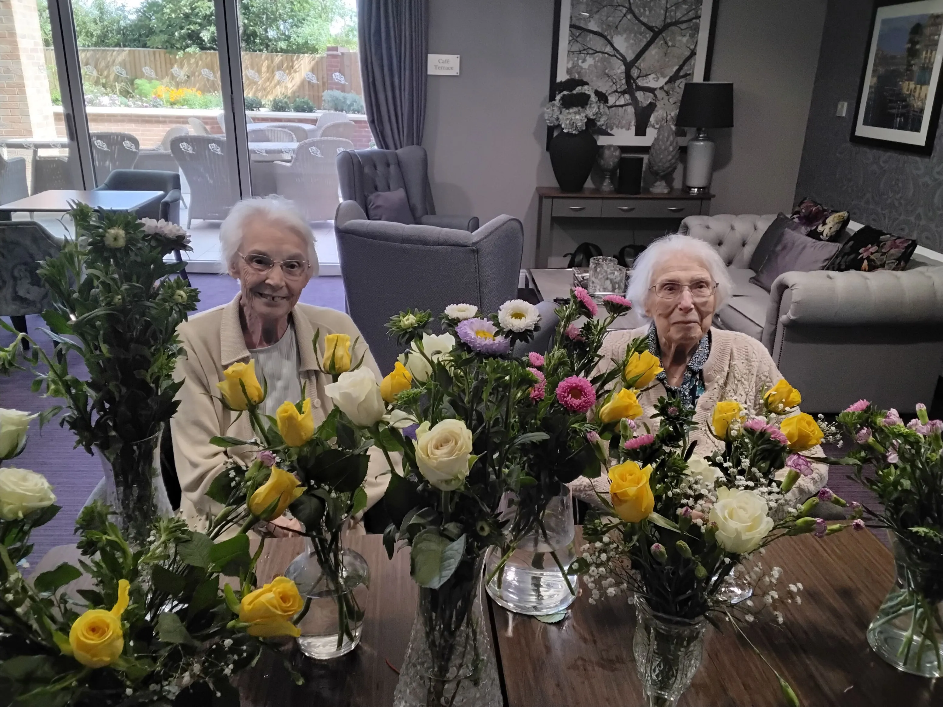 Our amazing flower-ladies
