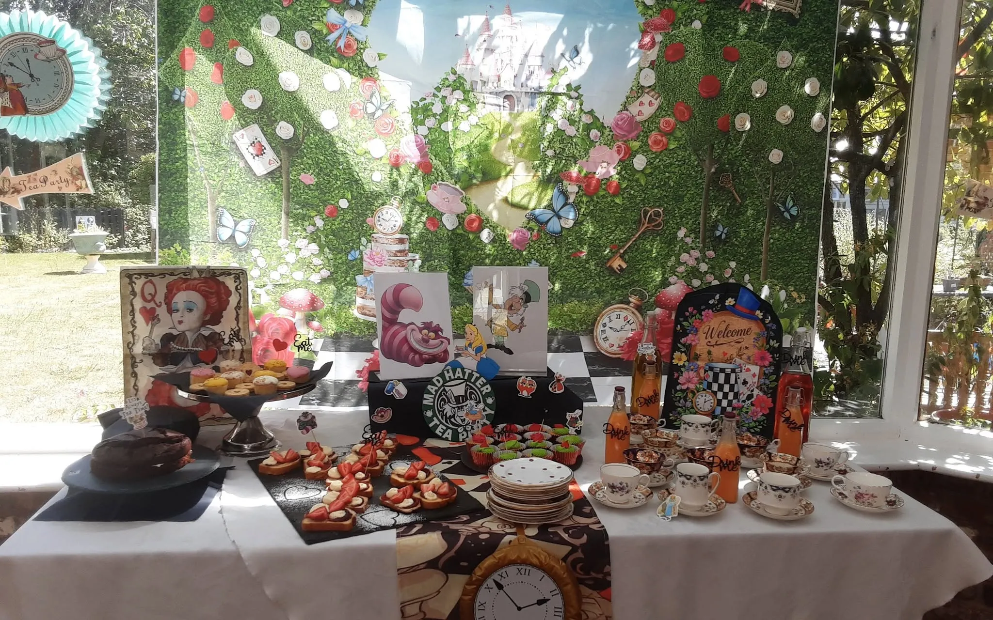 Alice in Wonderland themed day