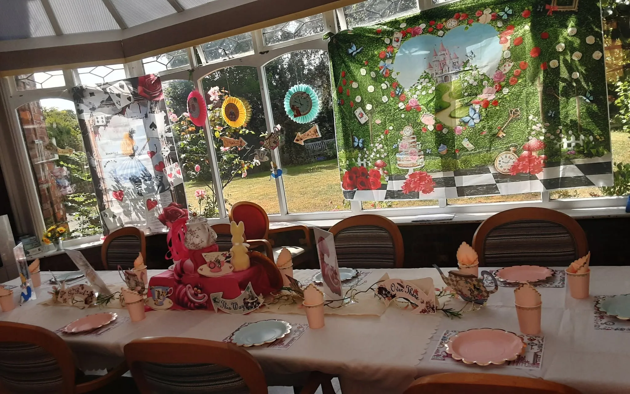Alice in Wonderland themed day