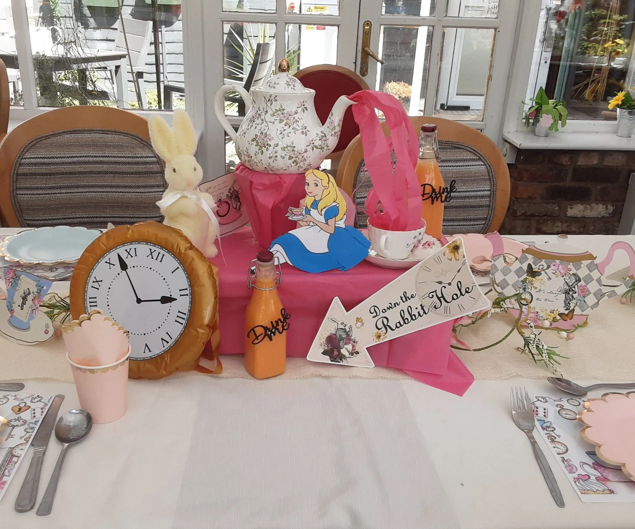 Alice in Wonderland themed day