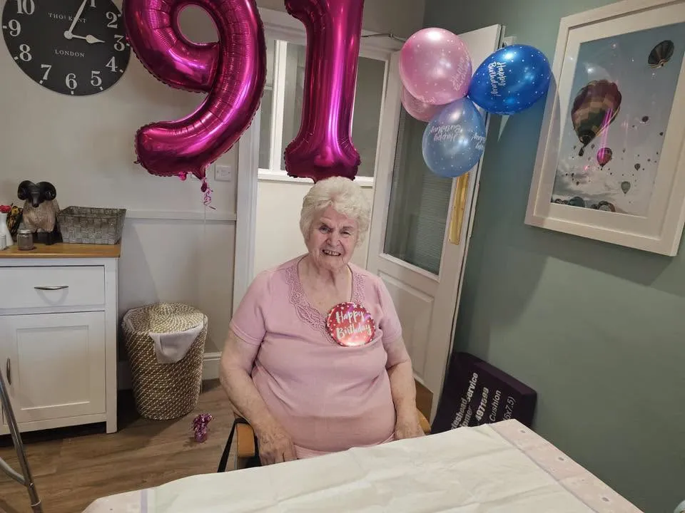 Margaret's 91st birthday 