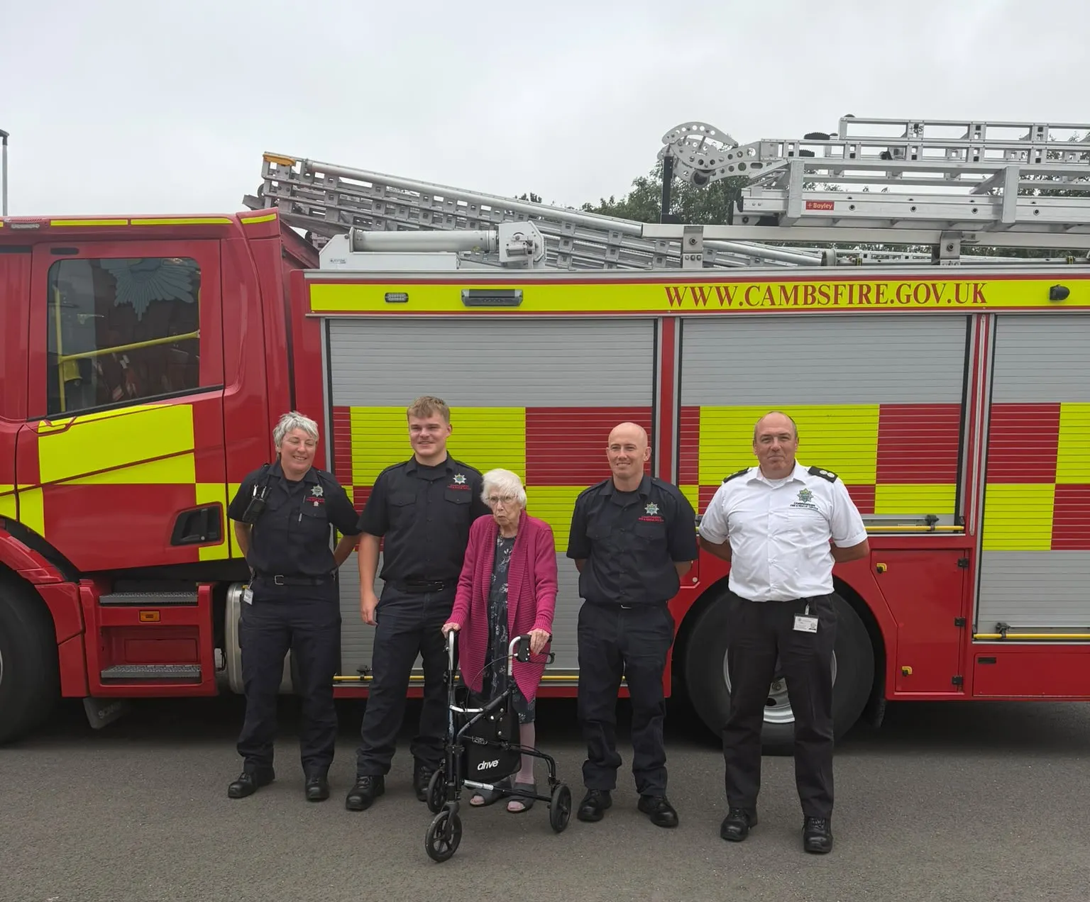 Freda's wish comes true