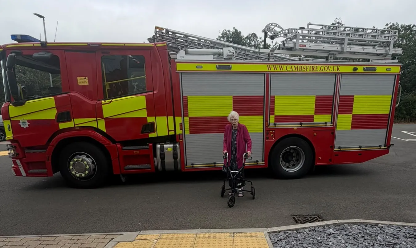 Freda's wish comes true