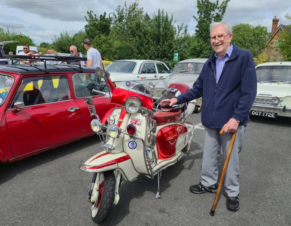 Residents wish comes true at the Classic Car Coffee Morning