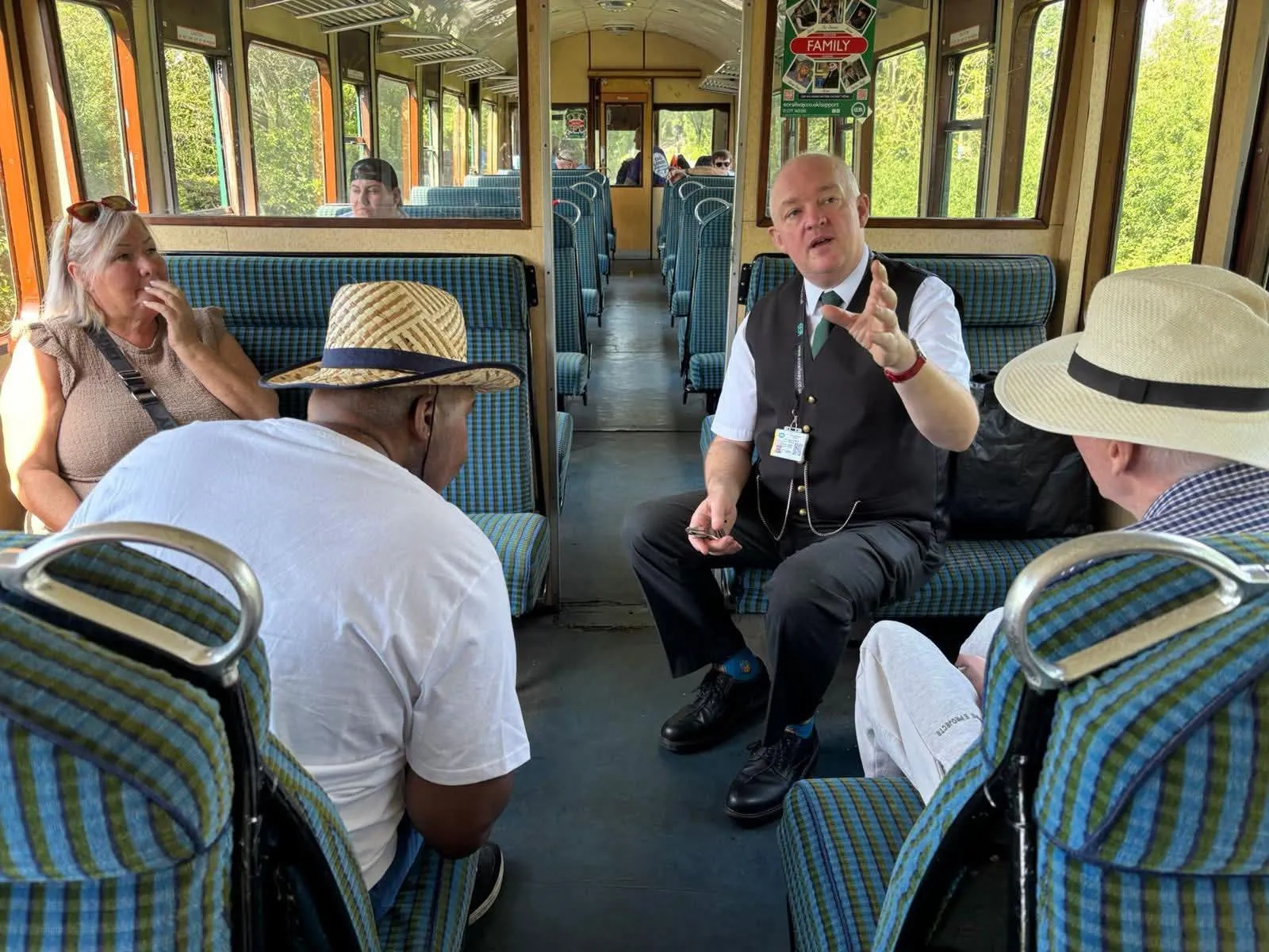 Steam train trip 