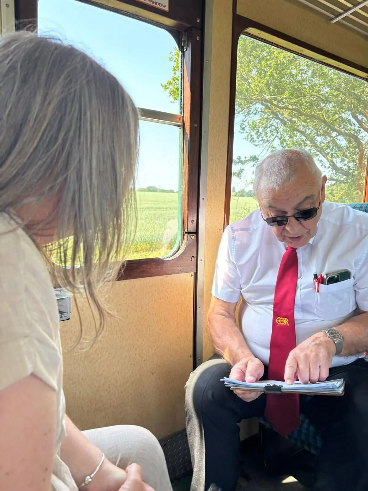 Steam train trip 