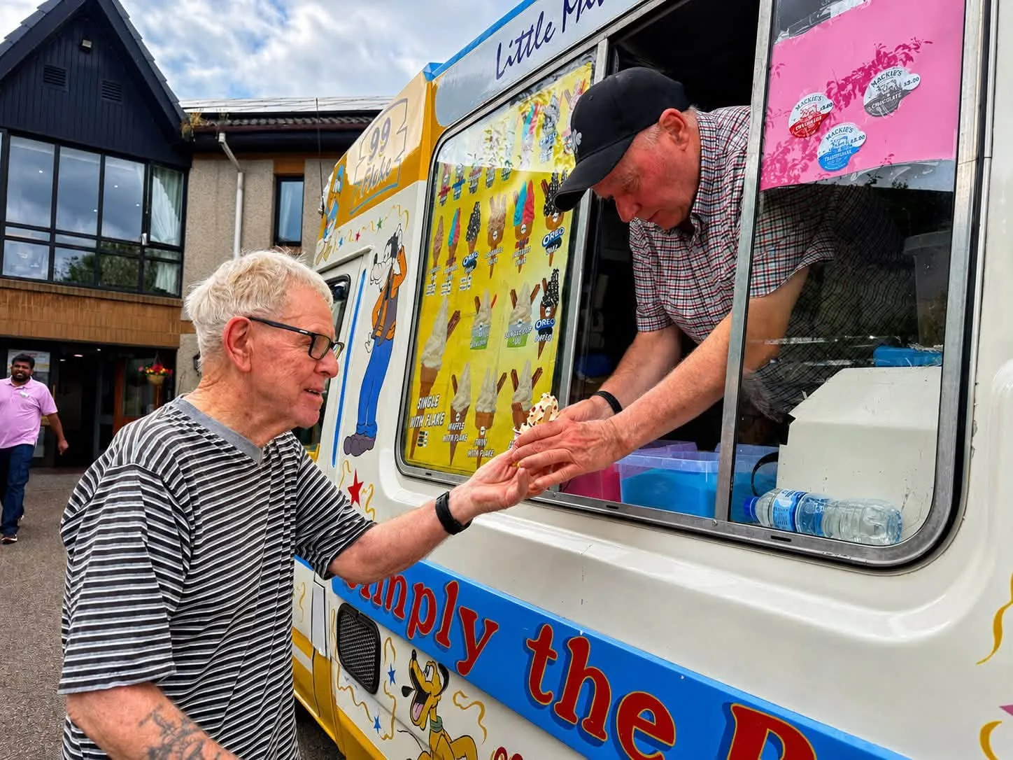 Ice cream smiles at Fairview
