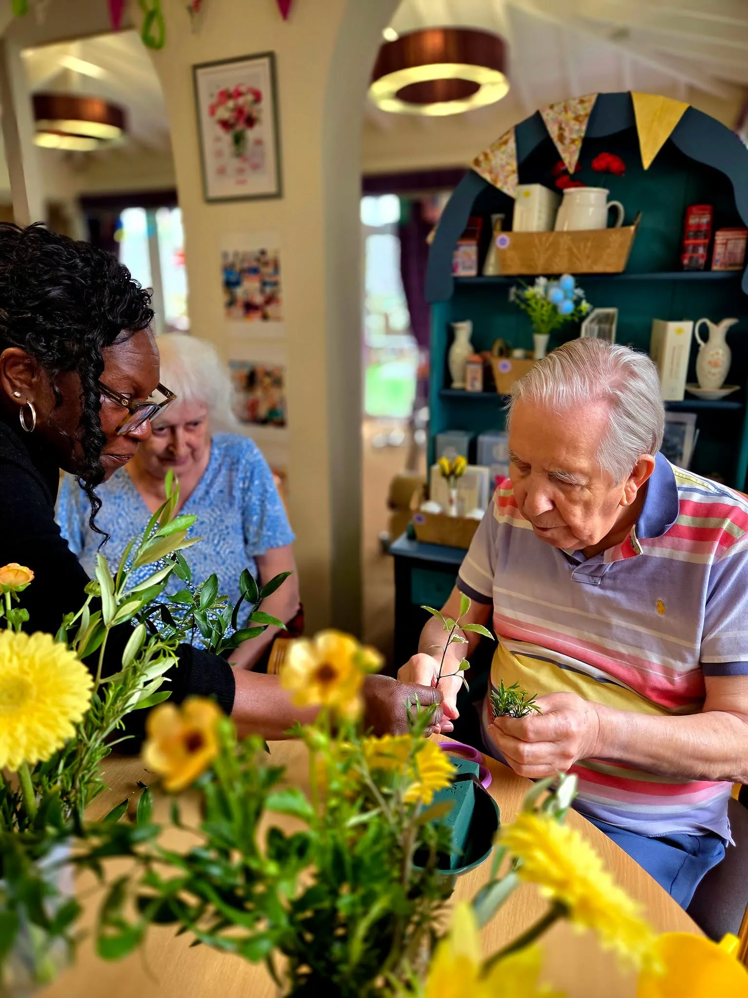 New entertainment - floristry workshop