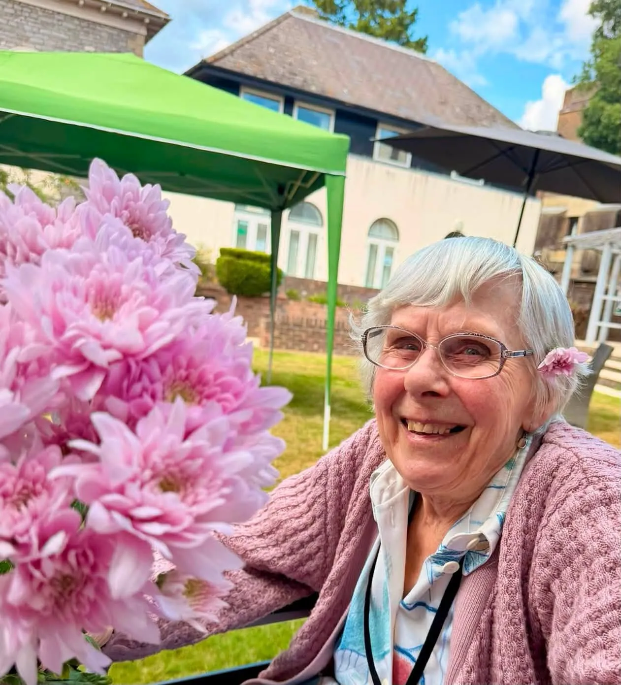 Residents Bloom with Creativity in the Garden