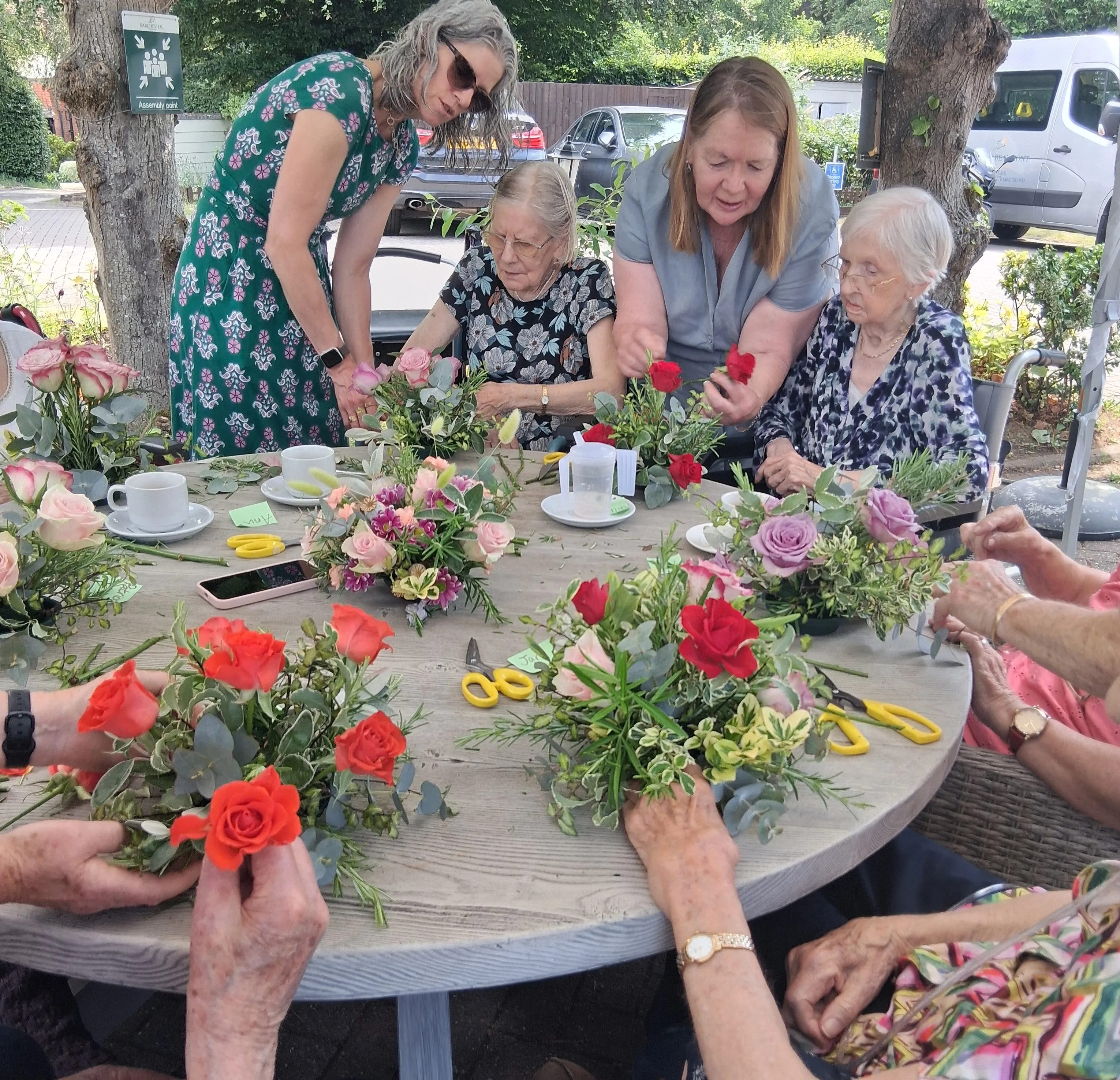 A Fabulous Floral Morning with Abingdon Flower Club
