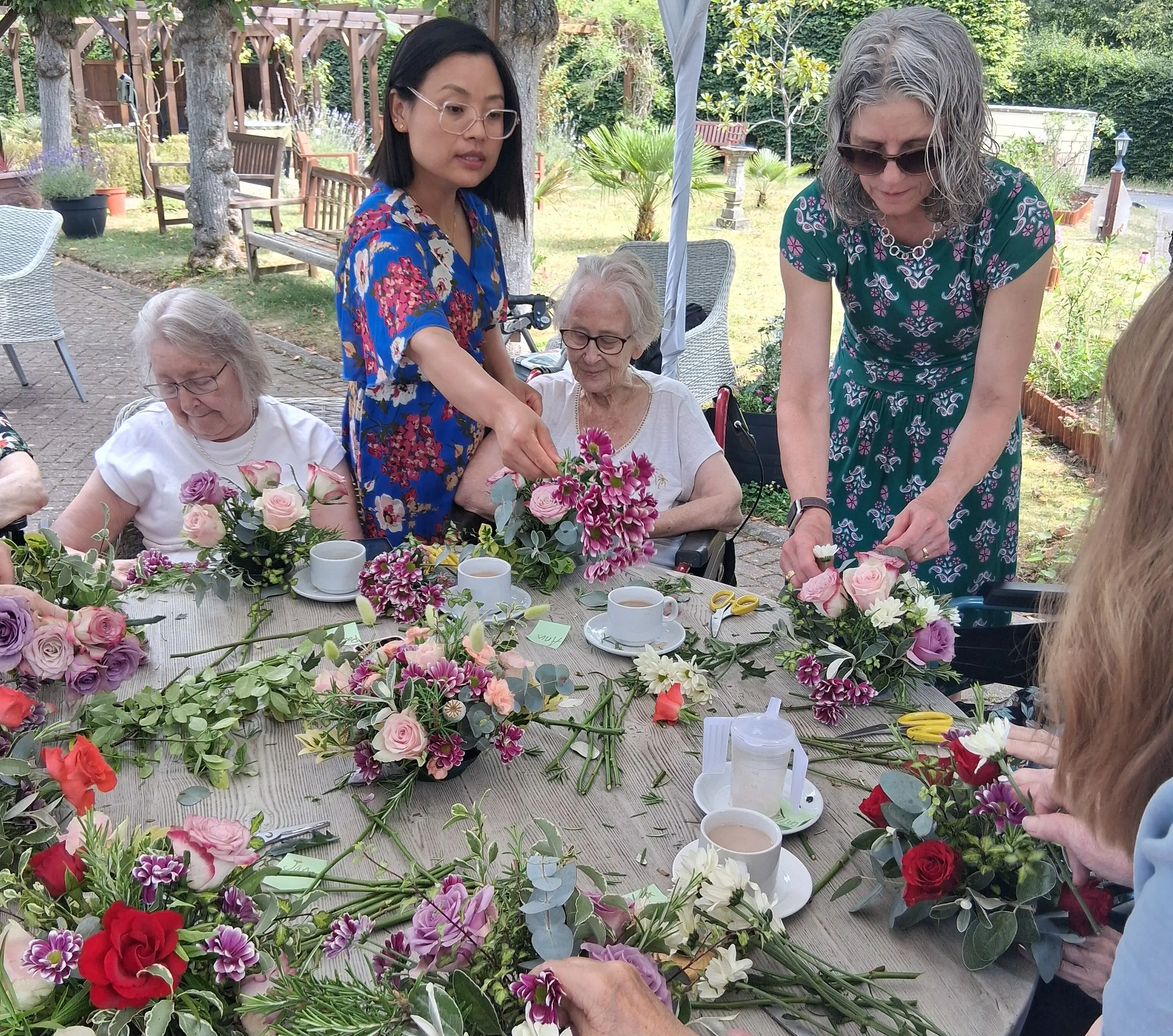 A Fabulous Floral Morning with Abingdon Flower Club
