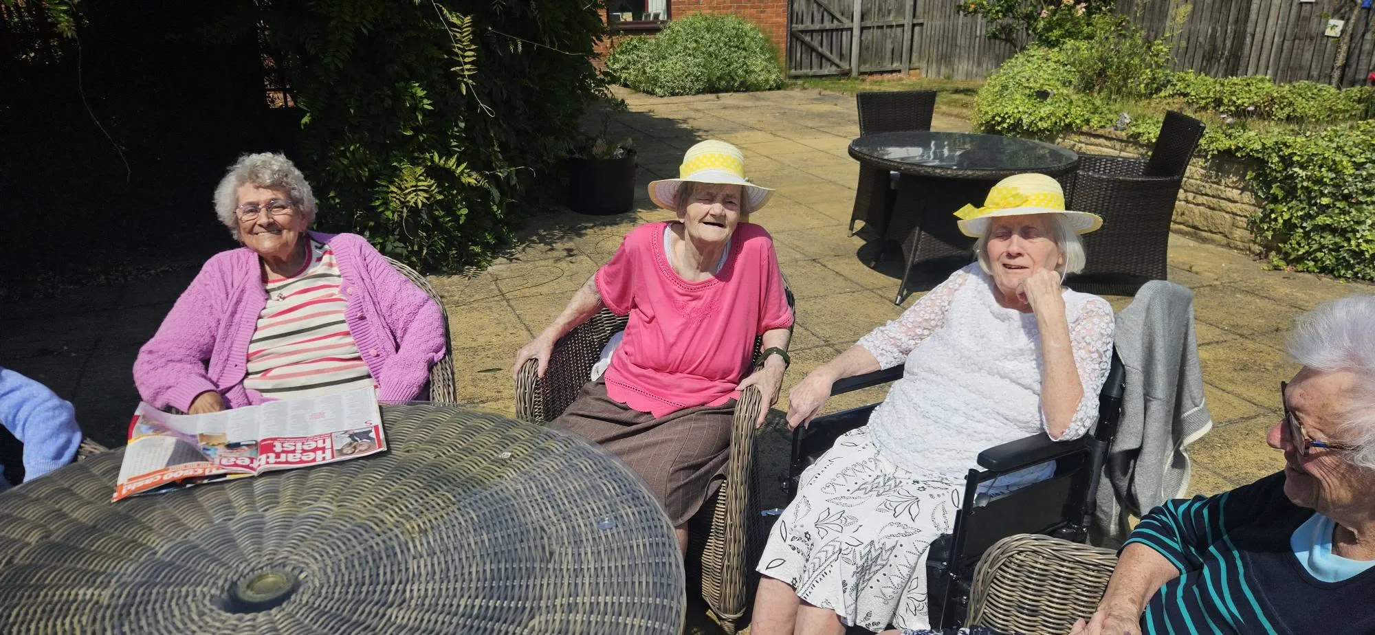 Gardening and Relaxing