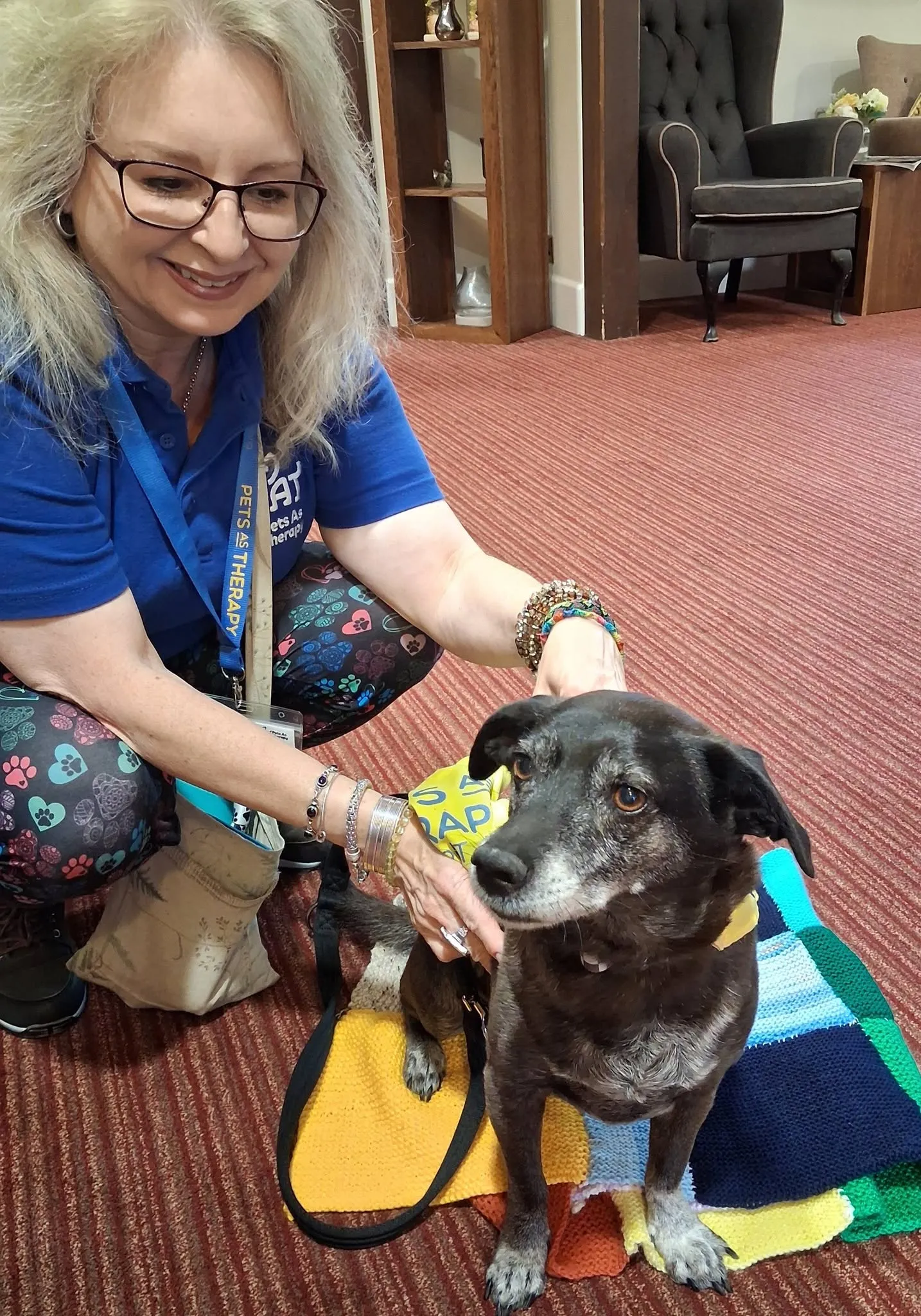 Therapy Dog Visit
