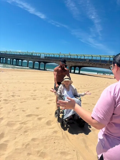 A sunny trip to Bournemouth Beach 