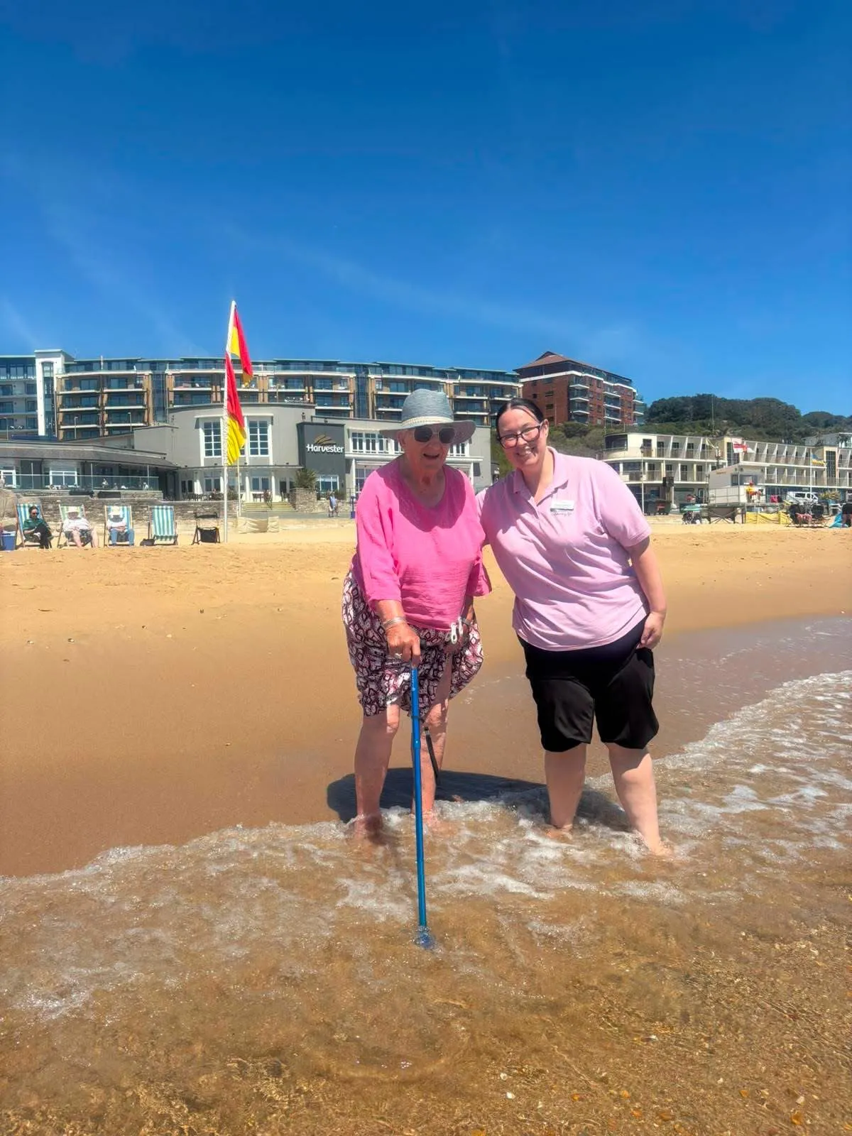 A sunny trip to Bournemouth Beach 