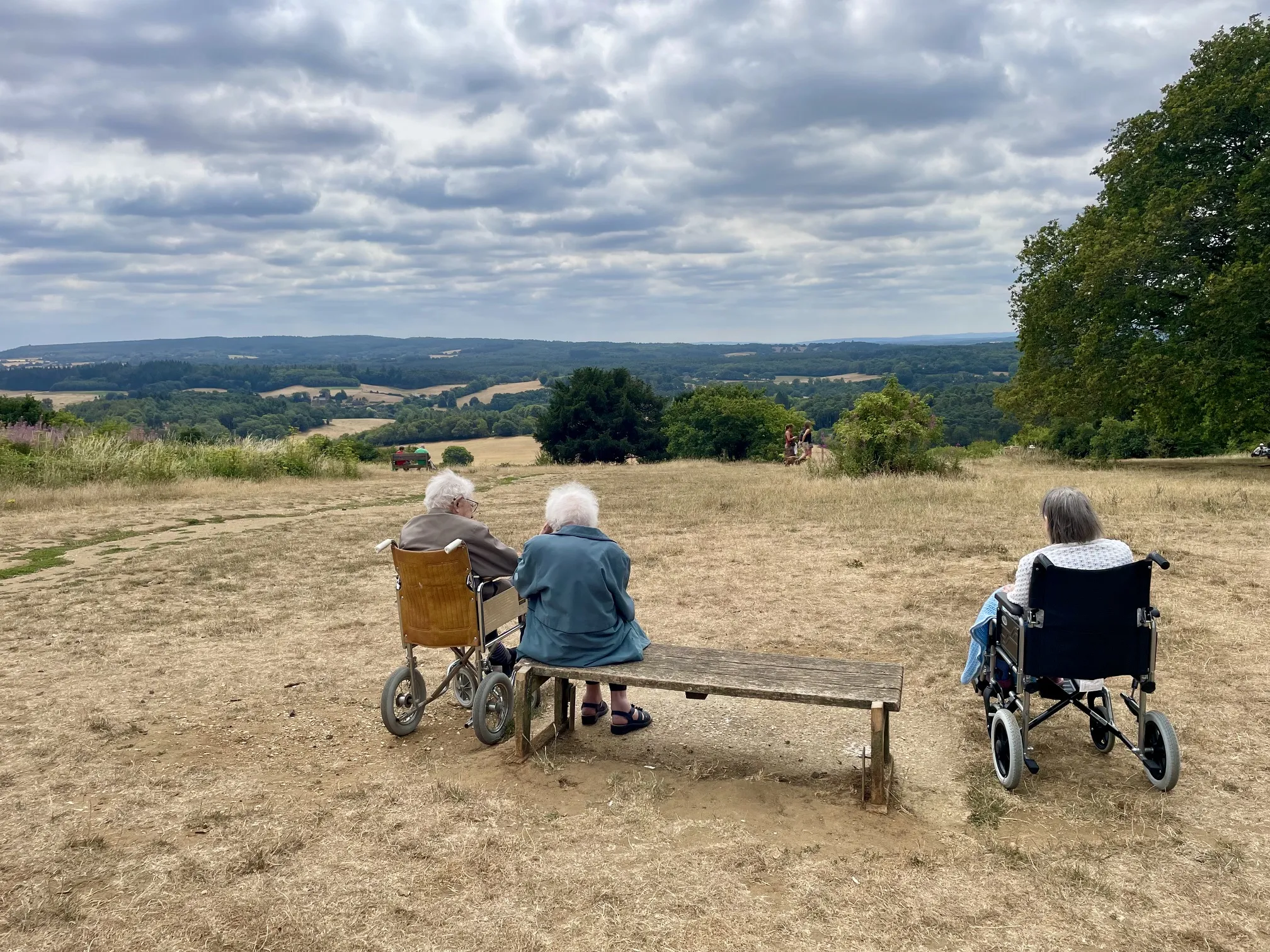 Crispy Chips And Amazing Views At Newlands Corner 