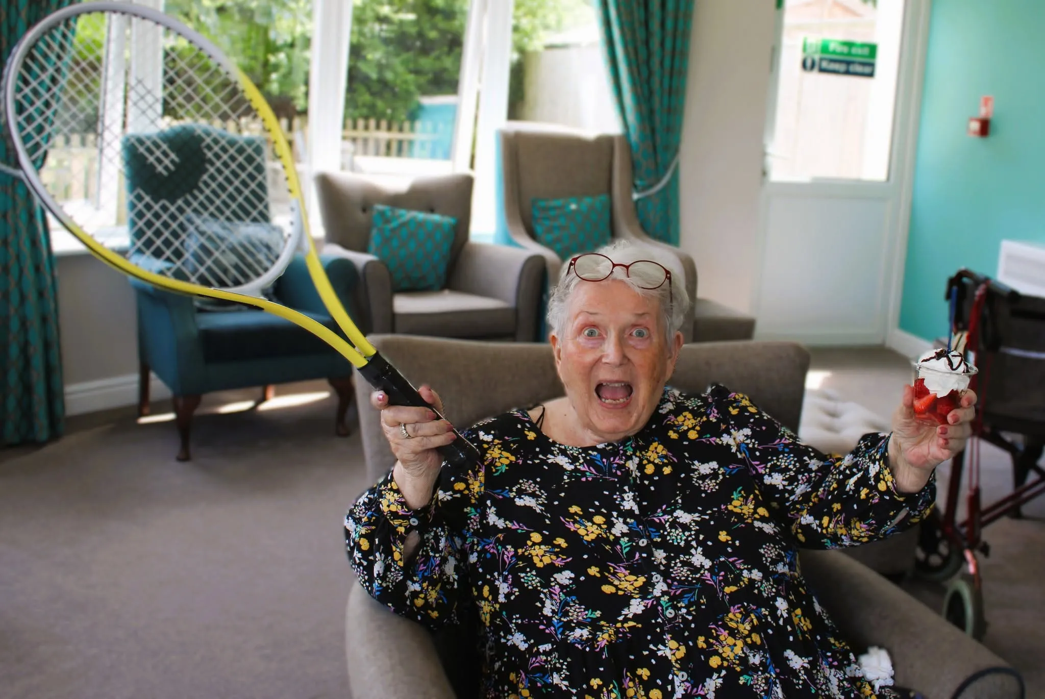 Wimbledon fun at Kingswood Court