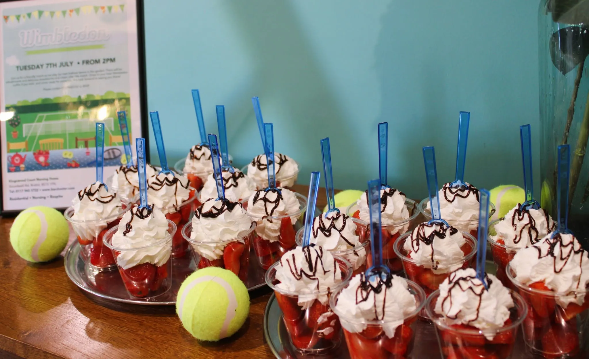 Wimbledon fun at Kingswood Court