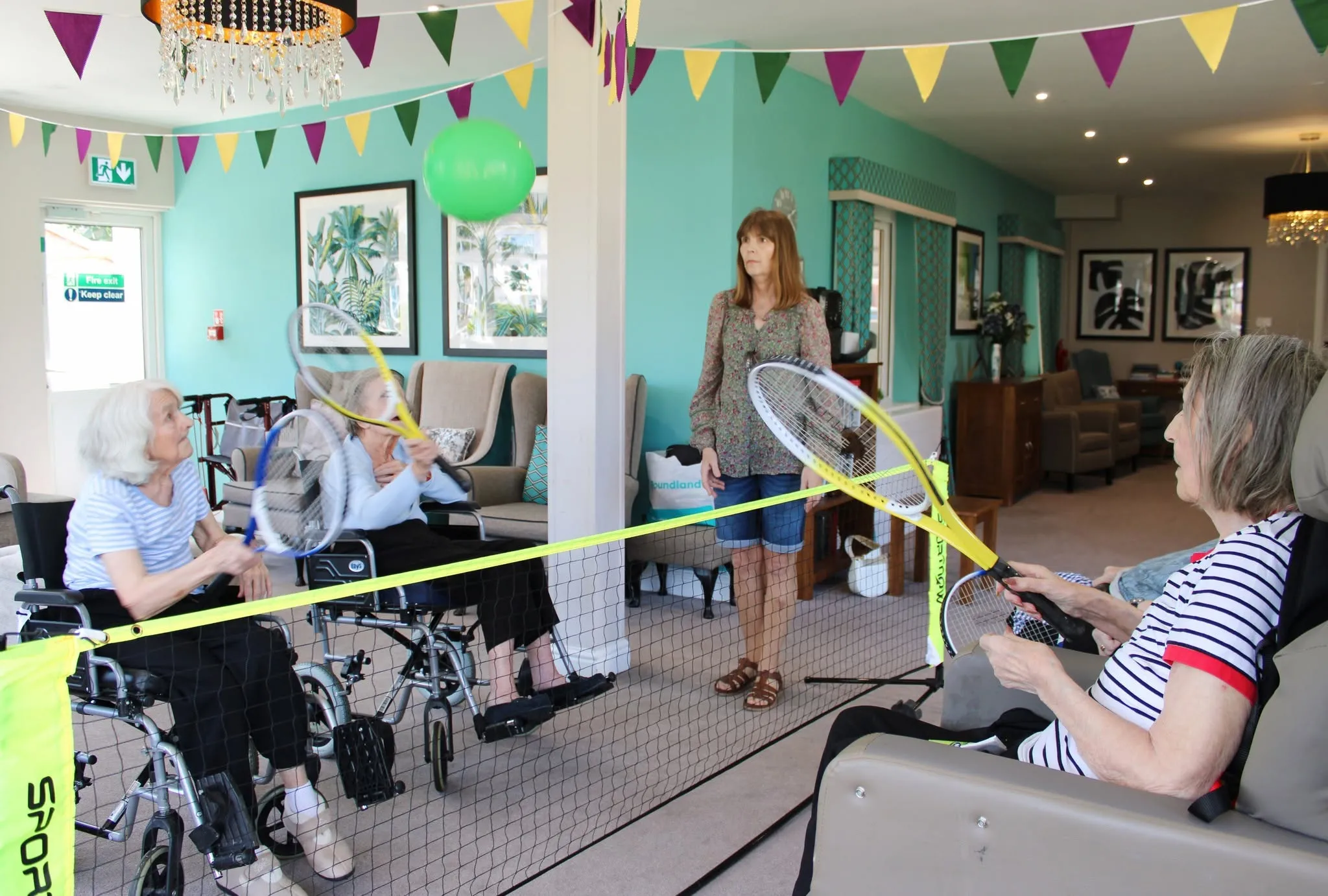 Wimbledon fun at Kingswood Court