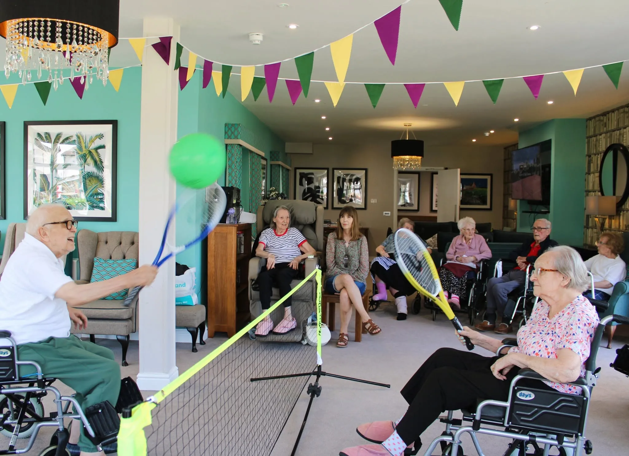 Wimbledon fun at Kingswood Court