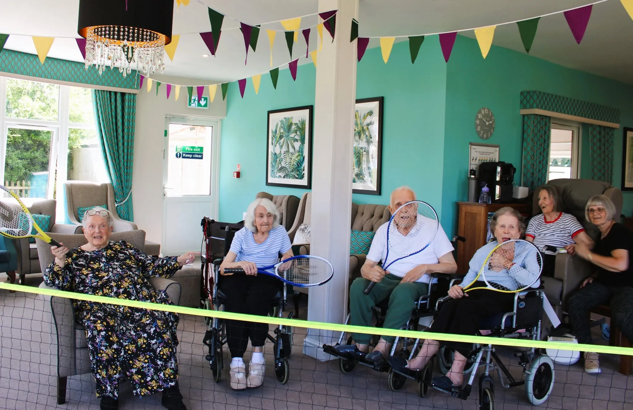 Wimbledon fun at Kingswood Court