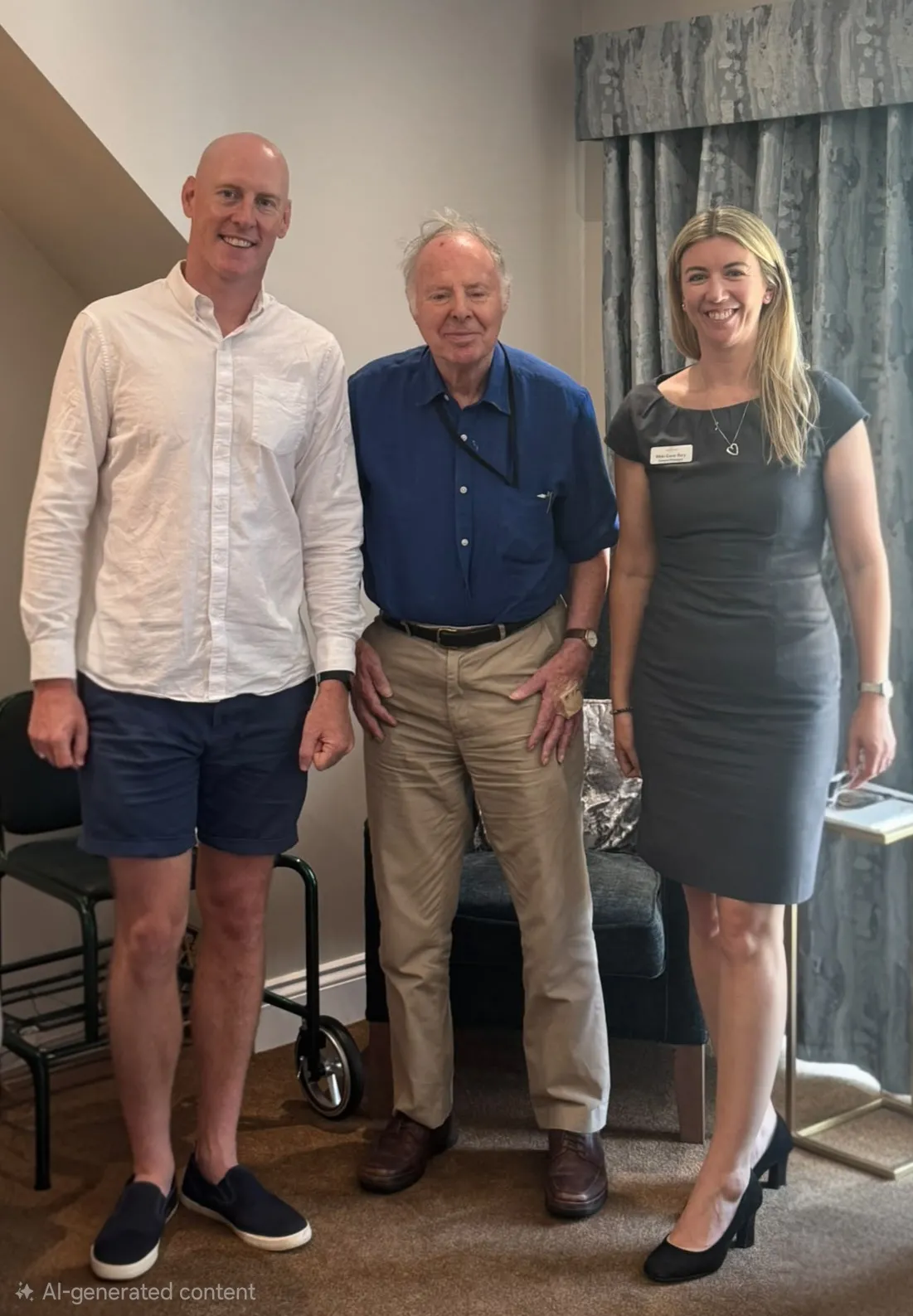 Local MP Visits Hazel lodge