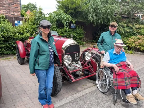 Vintage car visit 