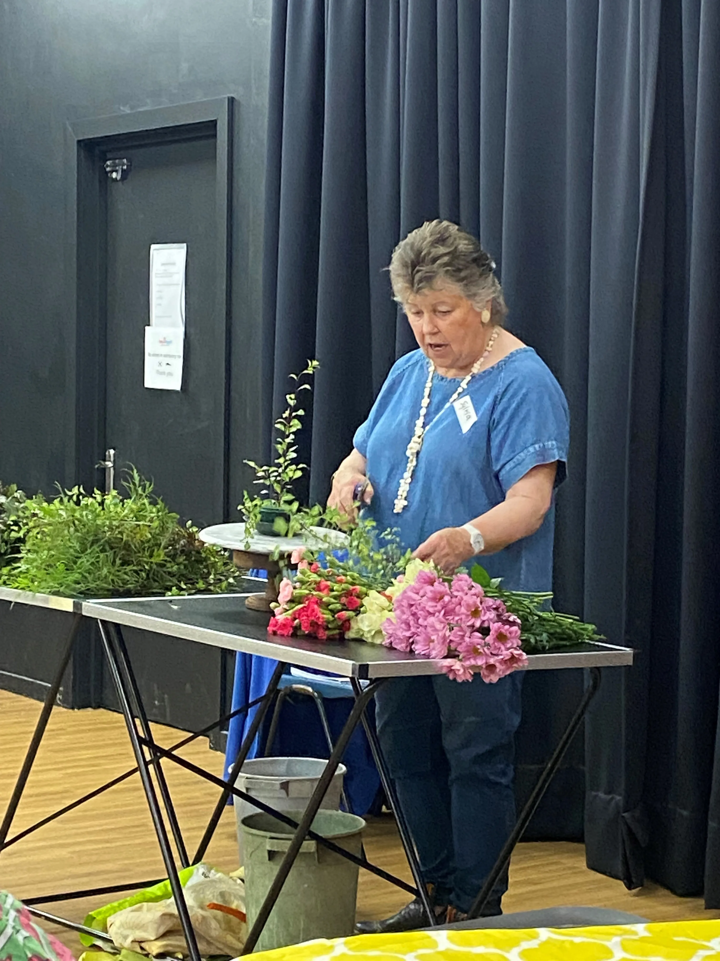 Flower arranging