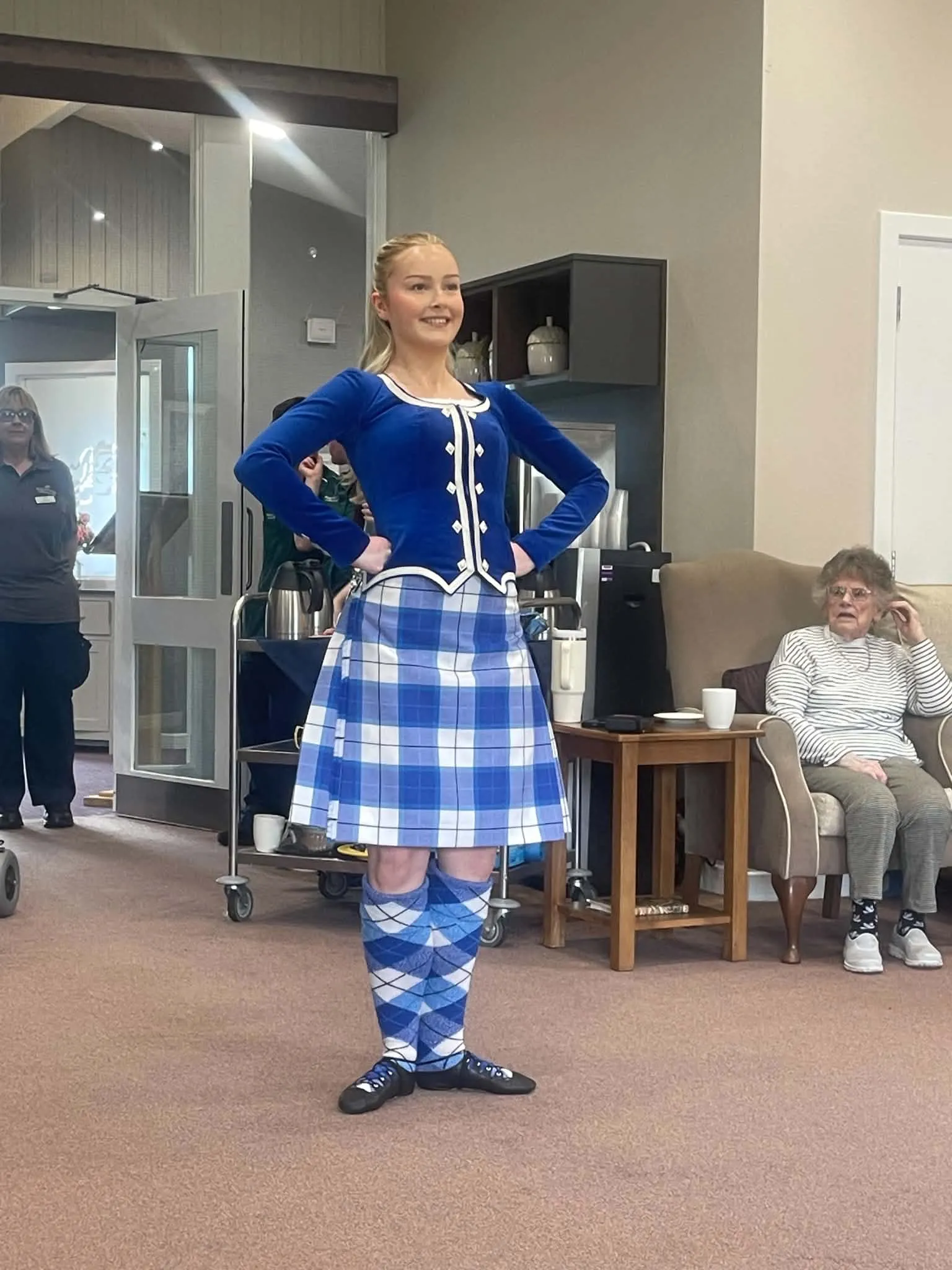 Our very own Military Tattoo Dancer