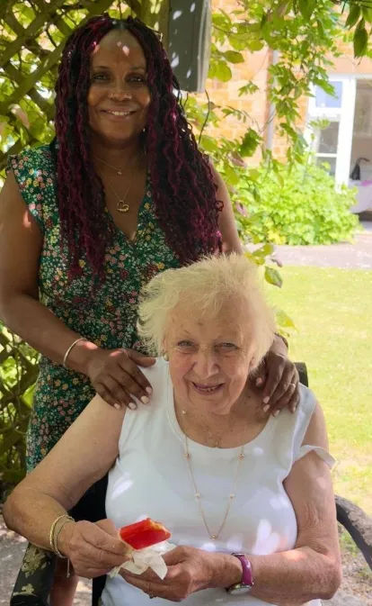 Residents Enjoy the Summer Sun Safely whilst Hydrating